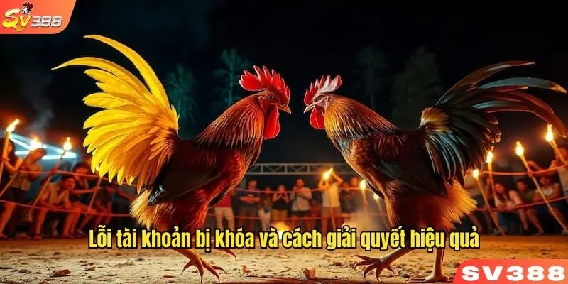 Lỗi tài khoản bị khóa và cách giải quyết hiệu quả