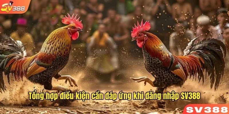 Tổng hợp điều kiện cần đáp ứng khi đăng nhập SV388