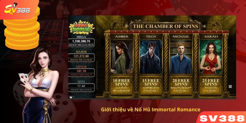 Nổ hũ Immortal Romance SV388 với những ưu điểm